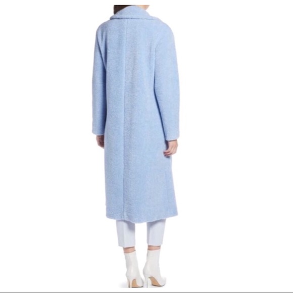 💥6 HR SALE💥 SOMETHING NAVY TEDDY FAUX FUR COAT - Picture 5 of 8